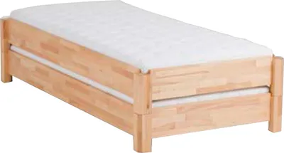 Produktbild von Dico 2er Stapelbett Massivholz mit Rollrost Größe 90x200 cm