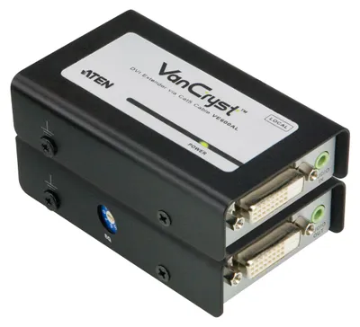 Produktbild von ATEN VE600A, 1920 x 1200 Pixel, AV-Sender, 60 m, Schwarz, HDCP