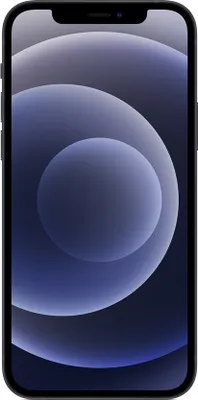 Produktbild von Apple iPhone 12 , 15,5 cm (6.1"), 2532 x 1170 Pixel, 64 GB, 12 MP, iOS 14, Schwarz