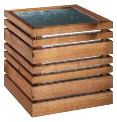 Image de Bac à Fleurs en Bois Autoclave LIGN Z - 3 Formats