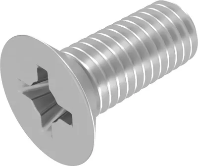 Immagine prodotto di Vite a testa svasata SECCARO M8 x 20 mm, acciaio inox V2A VA A2, DIN 965 / ISO 7046, Phillips / PH, 20 pezzi