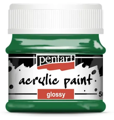 Produktbild von PENTART Acrylfarbe, glänzend, 50 ml, GRÜN