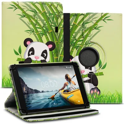 Produktbild von Tablet Tasche für OSCAL Pad 30 Hülle Schutzhülle Case Cover 360 Grad DrehbarFarbe Uni 360 Taschen:Motiv 12