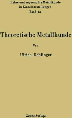 Obrázok produktu pre Theoretische Metallkunde