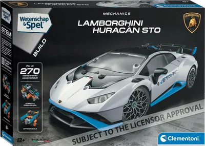 Image de Clementoni Kit de construction Lamborghini Huracan - STEM Jouet Voiture