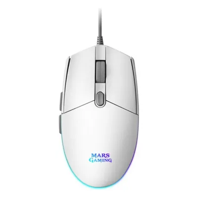 Produktbild von Gaming Maus Mars Gaming MMG Blanco