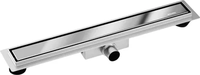 Zdjęcie produktu dla Dwustronny Odpływ Liniowy Duplex Next 2w1 60cm - Lustrzane Srebro, Syfon, Montaż Płytki lub Panelu, 56l/min, Stal AISI304