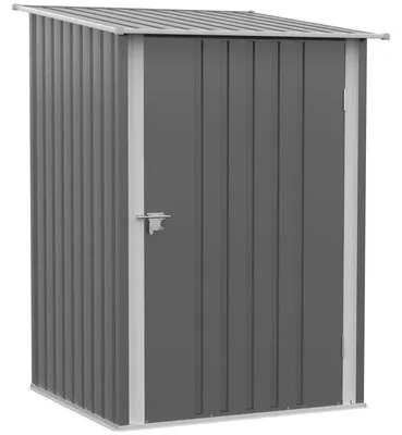 Immagine prodotto di Capanno per attrezzi in metallo | Colore: Grigio | Dimensioni: 100x103x160 cm