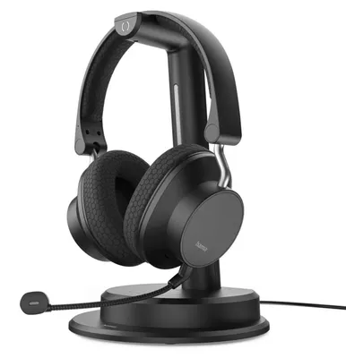Produktbild von Hama BT-900, Verkabelt & Kabellos, Büro/Callcenter, 20 - 20000 Hz, 470 g, Kopfhörer, Schwarz