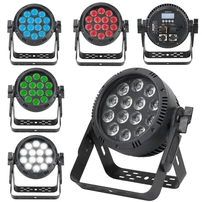 Immagine prodotto di EVOLIGHTS GLACIER 14 IP65 Faretto da palcoscenico PAR