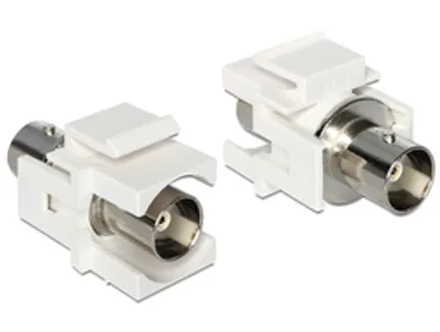 Imagen del producto de Módulo Keystone Delock, conector BNC hembra a conector BNC hembra