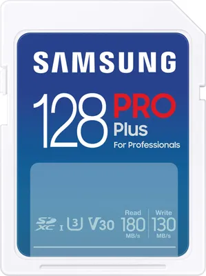 Immagine prodotto di Samsung MB-SD128S/EU SD Card 128GB Samsung SDXC PRO Plus (2023)(CL10) retail