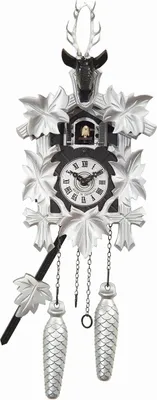 Produktbild von Engstler - 522/5/13_Q - Kuckucksuhr - Quarz - Nussbaum - 30 cm