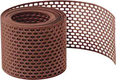 Produktbild von Fassadenprofile Vogelschutzgitter 5m x 150mm Rot – PVC Traufgitter & Lüftungsband zur Vogelabwehr – langlebig, wetterfest, einfache Montage & ideal zur Taubenabwehr