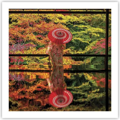 Produktbild von Poster - Poster ohne Rahmen - Tubikoin Tempel Die Farben - 60x60 cm - Wand Bild - Wanddeko - Wandbilder - Kunstposter - Wandposter - Bilder - Kunstdruck - Wanddekoration - Wandbild - P2XAC60x60-4485