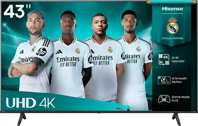 Hisense 43A6Q Smart TV 43 Zoll 4K Ultra HD 2025 Smart TV VIDAA U8 Dolby Vision