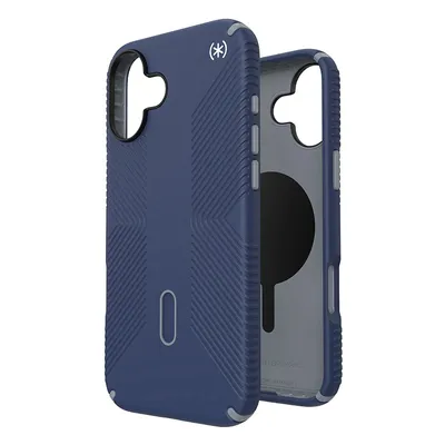 Obrázok produktu pre Speck Presidio2 Grip ClickLock & MagSafe - puzdro pre iPhone 16 Plus (pobrežná modrá / prašná sivá / biela)