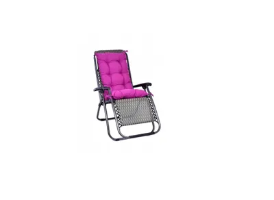 Produktbild von Loungekissen Stuhlkissen, Sitzkissen mit Bändern und Rückenlehne, Sitzauflage Auflage, Stuhlauflage, Bequeme Weichem, für Gartenstuhl Gartenliege