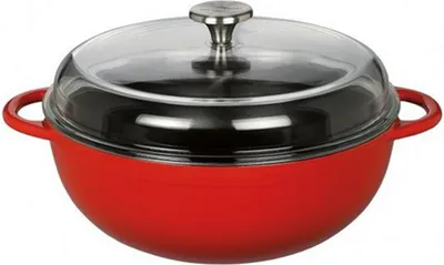 Produktbild von Küchenprofi Schmorpfanne Provence Glasdeckel 28cm
