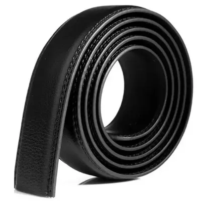 Produktbild von Gürtel ohne Schnalle – Schwarz/130 cm für Herren KP23703