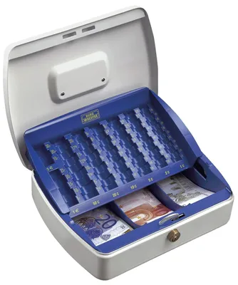 Produktbild von Burg-Wächter ZK 2257 EURO Geldzählkassette "Office" - 255 x 200 x 75 mm, weiß