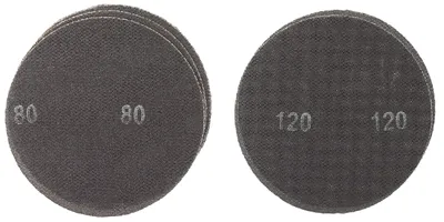 Image de Jeu de 5 abrasifs pour ponceuse murale 225 mm, P80 et P120