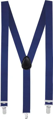Produktbild von Party Factory Hosenträger, sattes Blau, 2,5 x 50-90cm, für Damen und Herren, Kostüm Accessoire, bis 195cm Körpergröße
