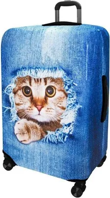 Immagine prodotto di Kufryplus coprivaligia Z155 gatto in jeans L