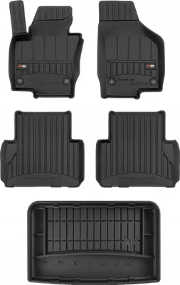 Image de SET 3D Tapis en caoutchouc Seat Alhambra 2 2010-2020