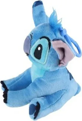 Image de Disney Lilo et Stitch Doudou Lilo et Stitch Peluche Stitch Bagclip XXL 14 cm Peluche Anime Plush Peluche Cute Plushie Halloween Noël Cadeaux pour enfants