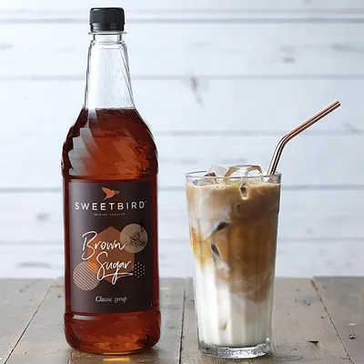 Produktbild von Kaffee-Sirup Sweetbird Brown Sugar, 1 l