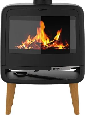 Produktbild von 10-kw-holzofen aus schwarzem gusseisen Supra FR9016130B