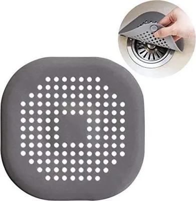 Produktbild von Abflusssieb, 6 Stück Abfluss Haarfänger Ablaufrost Badewanne Haarsieb Spüle Sieb Kanalisation Abfluss Sieb für Dusche,