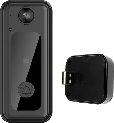 Produktbild von Wifi Intelligentes visuelles Türklingel-Set Unterstützt Handy-Fernsprechanlage High-Definition-Weitwinkel-visuelles Türklingel-Set