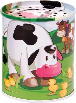 Produktbild von Sound-Dose Tier-Geräusche bunt 6x5cm