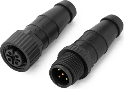Produktbild von Stecker/Buchse Terminatoren Paar passend für NMEA 2000 M12 Stecker Buchse 5 Pin IP67 N2K Lowrance Netzwerke
