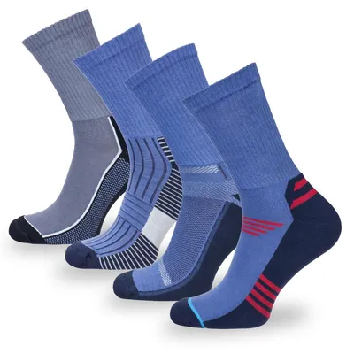 Imagen del producto de Calcetines deportivos Milena Multisport, de rizo, en varios colores, 75% algodón
