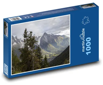 Zdjęcie produktu dla martinpuzzle - Puzzle 1000 - Góry, drzewa, przyroda