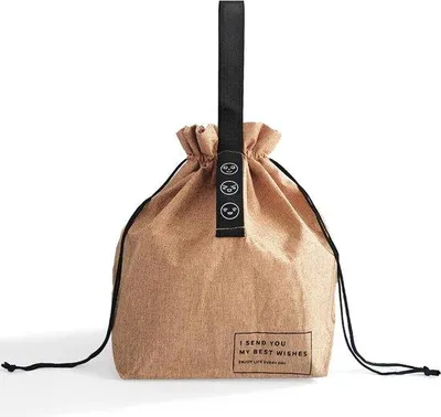Obrázek produktu pro Termotaška na oběd – voděodolná a skládací – 8 litrů – 28 x 20 x 15 cm