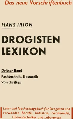 Produktbild von Drogisten-Lexikon