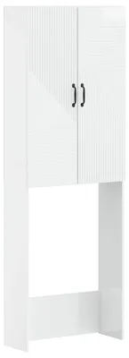 Obrázok produktu pre vidaXL Skrinka pod umývadlo HAARLEM, vysoký lesk, biela, 66 x 25,5 x 190 cm