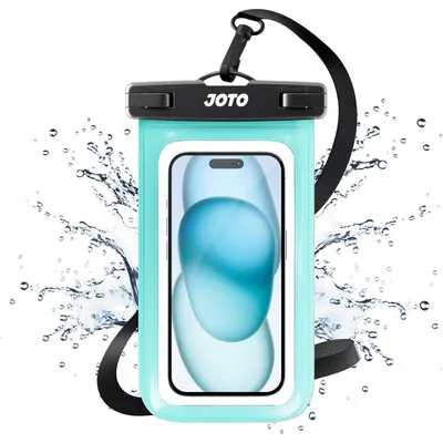 Produktbild von Wasserdichte Handyhülle Unterwasser Hülle IPX8 für Smartphones bis 7 Zoll Grün