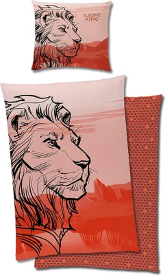 Zdjęcie produktu dla Pościel Król Lew Linon / Renforcé Simba