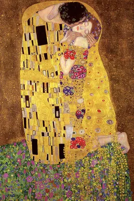 Produktbild von Der Kuss Poster Gustav Klimt  + Ü-Poster
