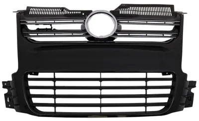 Produktbild von Kühlergrill für VW Golf 5 V 2003-2009 Frontgrill R32 Design Schwarz.