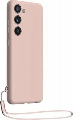 Produktbild von BigBen Connected, Silikonhülle für Samsung Galaxy S23 5G mit passender Handschlaufe, Rosa