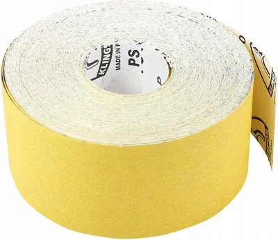 Zdjęcie produktu dla Papier Ścierny W Rolce Rolka Żółty 50 Metrów P40