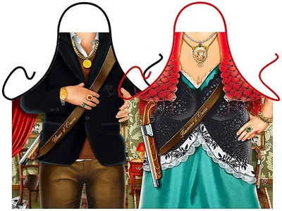 Productafbeelding van Maffia Koppelschorten Set van 2