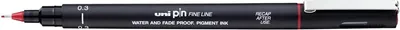 Obrázek produktu pro uni-ball03200 R  uni-ball Fineliner PIN 03200 B, rot