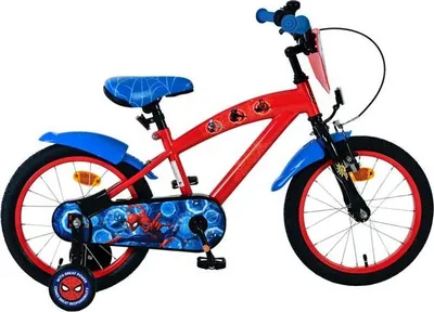 Produktbild von Spider-Man Kinderfahrrad - Jungen - 16 Zoll - Rot